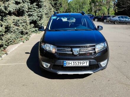 Дачия Сандеро 2014 в Одессе на Automoto.ua Черный Дачия Сандеро, объемом двигателя 0.9 л и пробегом 125 тыс. км за 6900 $, фото 1 на Automoto.ua