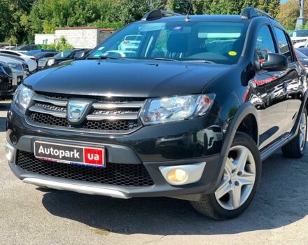 Черный Дачия Сандеро, объемом двигателя 0.9 л и пробегом 211 тыс. км за 6980 $, фото 1 на Automoto.ua
