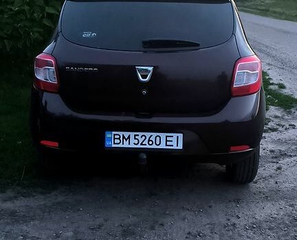 Дачия Сандеро 2016 в Ромнах на Automoto.ua Коричневый Дачия Сандеро, объемом двигателя 1.5 л и пробегом 260 тыс. км за 8300 $, фото 1 на Automoto.ua