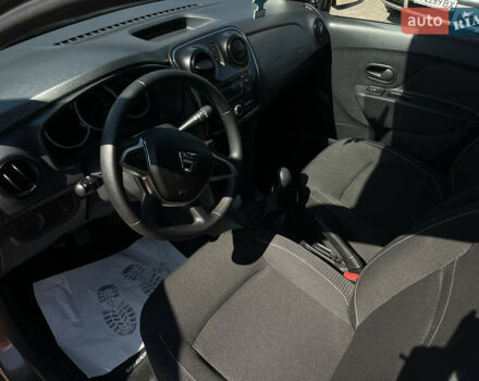 Коричневый Дачия Сандеро, объемом двигателя 0.9 л и пробегом 45 тыс. км за 7300 $, фото 14 на Automoto.ua