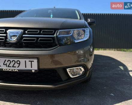 Коричневый Дачия Сандеро, объемом двигателя 0.9 л и пробегом 45 тыс. км за 7300 $, фото 6 на Automoto.ua