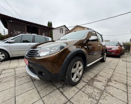 Коричневый Дачия Сандеро, объемом двигателя 1.6 л и пробегом 189 тыс. км за 6300 $, фото 1 на Automoto.ua