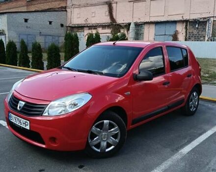 Красный Дачия Сандеро, объемом двигателя 1.4 л и пробегом 275 тыс. км за 4200 $, фото 2 на Automoto.ua