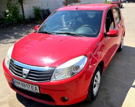 Красный Дачия Сандеро, объемом двигателя 1.4 л и пробегом 274 тыс. км за 5000 $, фото 1 на Automoto.ua