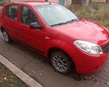 Червоний Дачія Sandero, об'ємом двигуна 1.4 л та пробігом 160 тис. км за 4400 $, фото 3 на Automoto.ua