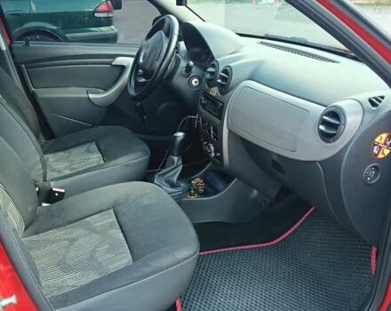 Красный Дачия Сандеро, объемом двигателя 1.4 л и пробегом 275 тыс. км за 4200 $, фото 10 на Automoto.ua