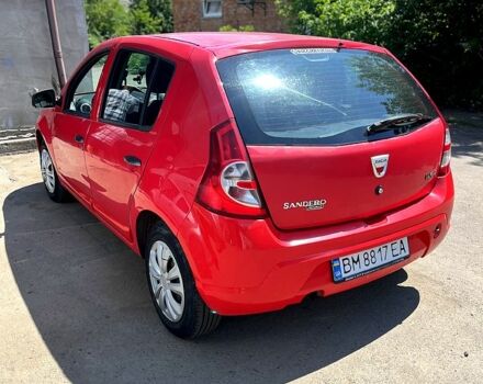 Красный Дачия Сандеро, объемом двигателя 1.4 л и пробегом 274 тыс. км за 5000 $, фото 2 на Automoto.ua