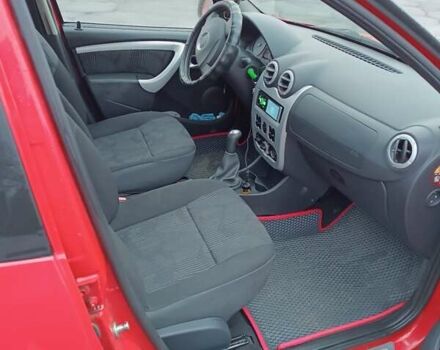 Красный Дачия Сандеро, объемом двигателя 1.4 л и пробегом 190 тыс. км за 6300 $, фото 5 на Automoto.ua