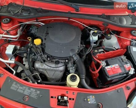 Красный Дачия Сандеро, объемом двигателя 1.4 л и пробегом 220 тыс. км за 4900 $, фото 3 на Automoto.ua