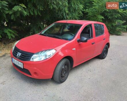 Червоний Дачія Sandero, об'ємом двигуна 1.4 л та пробігом 221 тис. км за 3700 $, фото 3 на Automoto.ua