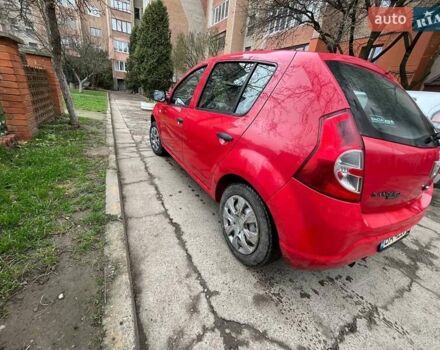 Червоний Дачія Sandero, об'ємом двигуна 1.39 л та пробігом 224 тис. км за 4150 $, фото 4 на Automoto.ua