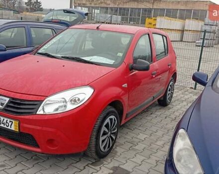 Красный Дачия Сандеро, объемом двигателя 1.15 л и пробегом 115 тыс. км за 4500 $, фото 1 на Automoto.ua