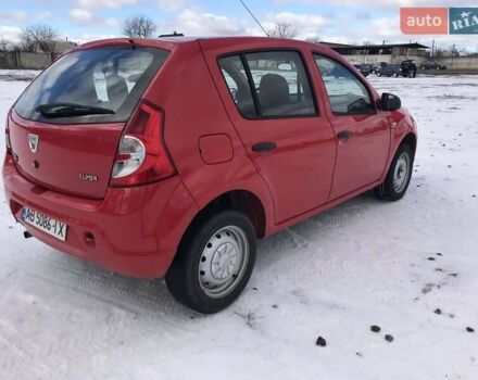 Червоний Дачія Sandero, об'ємом двигуна 1.4 л та пробігом 151 тис. км за 4100 $, фото 5 на Automoto.ua
