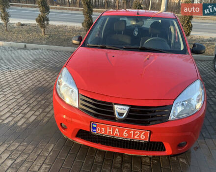 Красный Дачия Сандеро, объемом двигателя 1.4 л и пробегом 158 тыс. км за 5650 $, фото 12 на Automoto.ua
