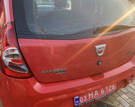 Красный Дачия Сандеро, объемом двигателя 1.4 л и пробегом 158 тыс. км за 5650 $, фото 7 на Automoto.ua