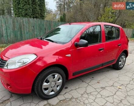 Красный Дачия Сандеро, объемом двигателя 1.39 л и пробегом 164 тыс. км за 4000 $, фото 7 на Automoto.ua