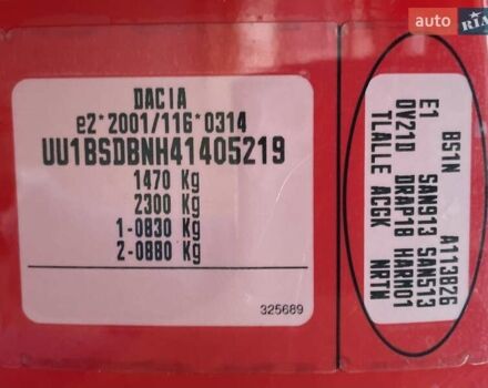 Красный Дачия Сандеро, объемом двигателя 1.2 л и пробегом 205 тыс. км за 4800 $, фото 37 на Automoto.ua