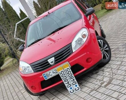 Красный Дачия Сандеро, объемом двигателя 1.4 л и пробегом 103 тыс. км за 4499 $, фото 16 на Automoto.ua