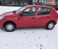 Красный Дачия Сандеро, объемом двигателя 1.4 л и пробегом 151 тыс. км за 4100 $, фото 1 на Automoto.ua