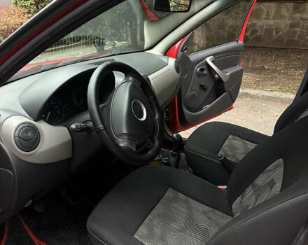 Красный Дачия Сандеро, объемом двигателя 1.15 л и пробегом 196 тыс. км за 3950 $, фото 6 на Automoto.ua