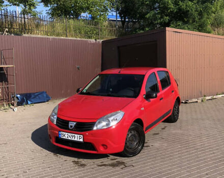 Красный Дачия Сандеро, объемом двигателя 1.2 л и пробегом 130 тыс. км за 4400 $, фото 6 на Automoto.ua