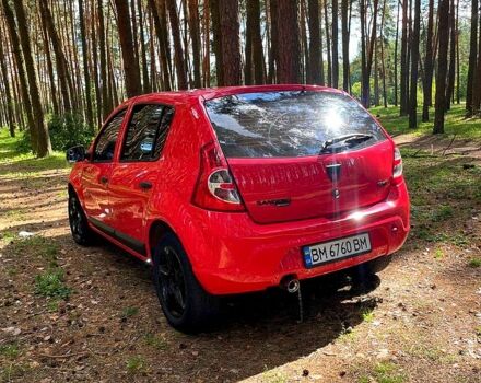 Красный Дачия Сандеро, объемом двигателя 1.1 л и пробегом 300 тыс. км за 3600 $, фото 9 на Automoto.ua
