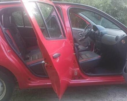 Красный Дачия Сандеро, объемом двигателя 1.4 л и пробегом 208 тыс. км за 4000 $, фото 8 на Automoto.ua