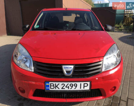 Красный Дачия Сандеро, объемом двигателя 1.2 л и пробегом 130 тыс. км за 4400 $, фото 8 на Automoto.ua