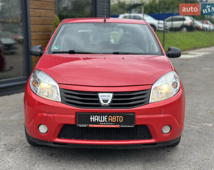 Красный Дачия Сандеро, объемом двигателя 1.39 л и пробегом 157 тыс. км за 4500 $, фото 6 на Automoto.ua