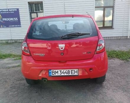Красный Дачия Сандеро, объемом двигателя 1.4 л и пробегом 174 тыс. км за 4100 $, фото 3 на Automoto.ua