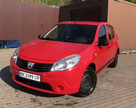 Красный Дачия Сандеро, объемом двигателя 1.2 л и пробегом 130 тыс. км за 4400 $, фото 1 на Automoto.ua