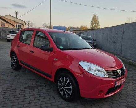 Дачия Сандеро 2009 в Киверцы на Automoto.ua Красный Дачия Сандеро, объемом двигателя 1.4 л и пробегом 156 тыс. км за 3999 $, фото 5 на Automoto.ua