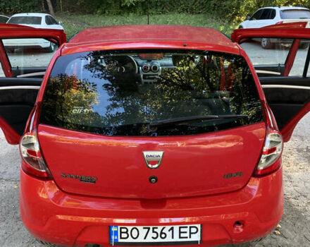 Красный Дачия Сандеро, объемом двигателя 1.6 л и пробегом 119 тыс. км за 5535 $, фото 29 на Automoto.ua