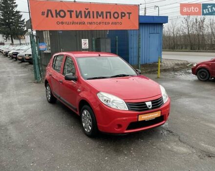 Красный Дачия Сандеро, объемом двигателя 1.2 л и пробегом 205 тыс. км за 4800 $, фото 49 на Automoto.ua