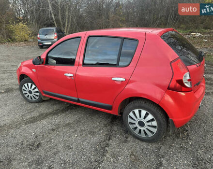 Красный Дачия Сандеро, объемом двигателя 1.39 л и пробегом 175 тыс. км за 4400 $, фото 12 на Automoto.ua