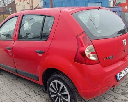 Красный Дачия Сандеро, объемом двигателя 1.15 л и пробегом 115 тыс. км за 4500 $, фото 2 на Automoto.ua