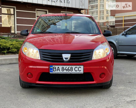 Красный Дачия Сандеро, объемом двигателя 1.4 л и пробегом 179 тыс. км за 4600 $, фото 42 на Automoto.ua
