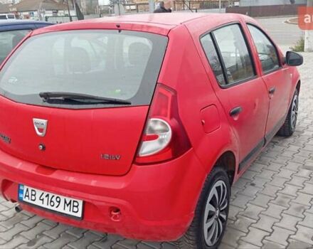 Красный Дачия Сандеро, объемом двигателя 1.15 л и пробегом 115 тыс. км за 4500 $, фото 3 на Automoto.ua