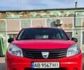 Красный Дачия Сандеро, объемом двигателя 1.4 л и пробегом 133 тыс. км за 4100 $, фото 1 на Automoto.ua