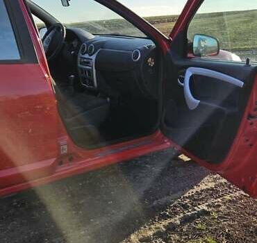 Красный Дачия Сандеро, объемом двигателя 1.4 л и пробегом 206 тыс. км за 4300 $, фото 6 на Automoto.ua