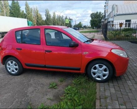 Красный Дачия Сандеро, объемом двигателя 1.4 л и пробегом 174 тыс. км за 4100 $, фото 1 на Automoto.ua