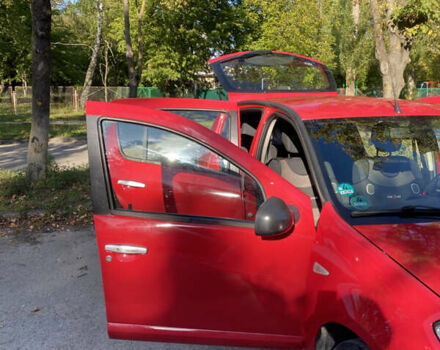 Красный Дачия Сандеро, объемом двигателя 1.6 л и пробегом 119 тыс. км за 5535 $, фото 2 на Automoto.ua