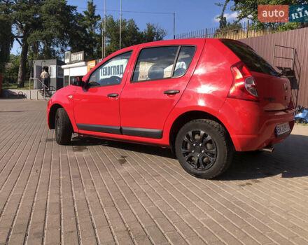 Красный Дачия Сандеро, объемом двигателя 1.2 л и пробегом 130 тыс. км за 4400 $, фото 22 на Automoto.ua