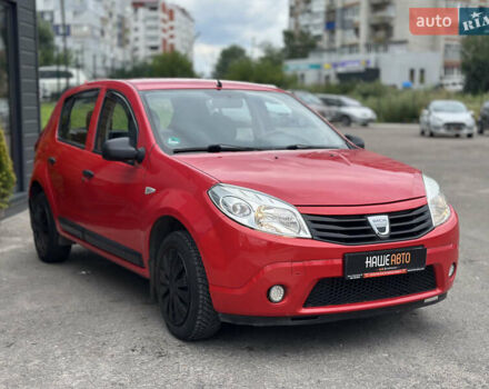 Красный Дачия Сандеро, объемом двигателя 1.39 л и пробегом 157 тыс. км за 4500 $, фото 7 на Automoto.ua