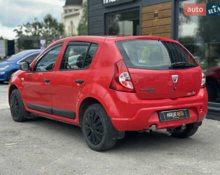 Красный Дачия Сандеро, объемом двигателя 1.39 л и пробегом 157 тыс. км за 4500 $, фото 13 на Automoto.ua