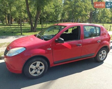 Красный Дачия Сандеро, объемом двигателя 1.39 л и пробегом 192 тыс. км за 3999 $, фото 10 на Automoto.ua