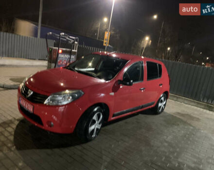 Красный Дачия Сандеро, объемом двигателя 1.4 л и пробегом 158 тыс. км за 5650 $, фото 3 на Automoto.ua