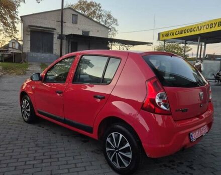 Дачия Сандеро 2009 в Киверцы на Automoto.ua Красный Дачия Сандеро, объемом двигателя 1.4 л и пробегом 156 тыс. км за 3999 $, фото 7 на Automoto.ua
