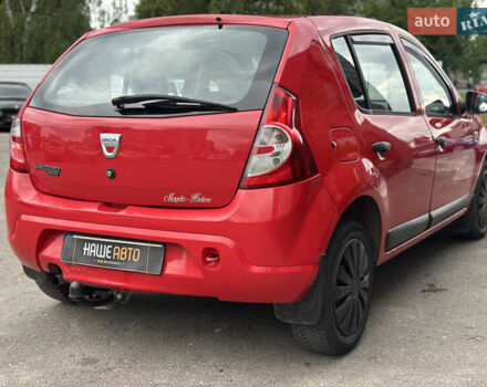 Красный Дачия Сандеро, объемом двигателя 1.39 л и пробегом 157 тыс. км за 4500 $, фото 21 на Automoto.ua