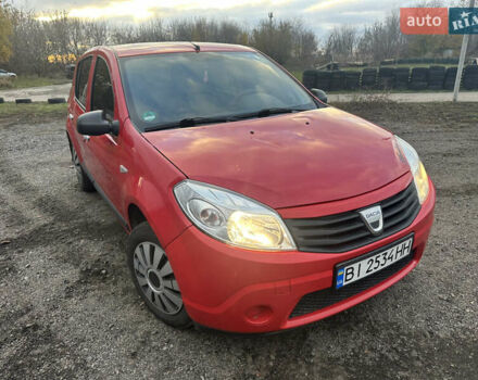Красный Дачия Сандеро, объемом двигателя 1.39 л и пробегом 175 тыс. км за 4400 $, фото 4 на Automoto.ua